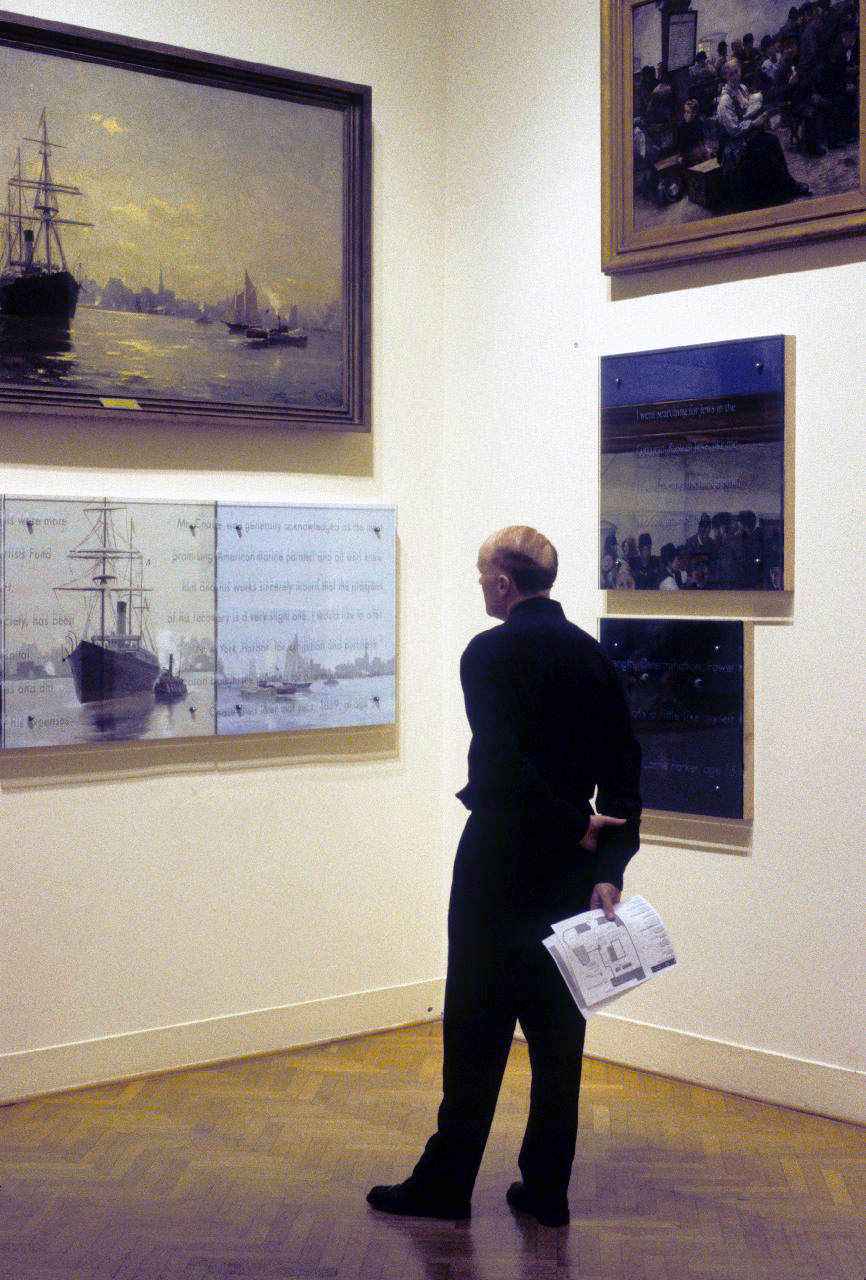Ken Aptekar: Talking to Pictures, 1997-8, Corcoran Museum of Art, Washington, D. C.